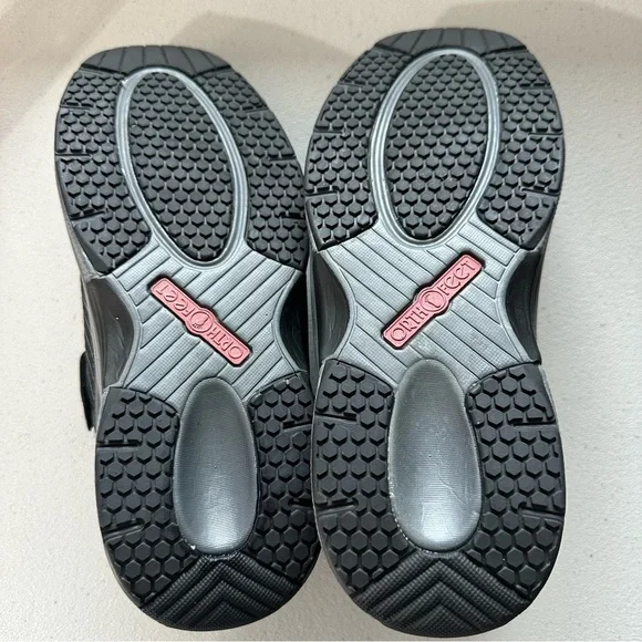 OrthoFeet  wide women’s shoes Black - Picture 8 of 12